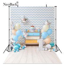 Neoback-balões de parede para estúdio de fotografia, túnicas para 1 ° aniversário, fotografia de bebês, fundos personalizados 2024 - compre barato