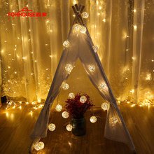 LED Light Battery Operated Christmas Tree Decoration for Home Multi Color Ball Holiday String Lights LED Lamp Outdoor 2024 - buy cheap