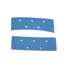 36pcs/bag Blue Stright/C Shape Hair Tape Double Side Adhesive Tape With Hole Breathable Waterproof For Seamless Wig 2024 - buy cheap