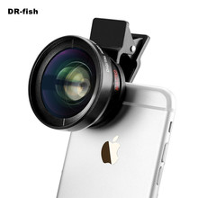 Объектив HD 37 мм, суперширокоугольный объектив 0,45x 12,5x, макро Объективы для телефона iPhone 6 5S 7 Samsung S6 S7 Edge xiaomi redmi 4, комплект объективов для камеры 2022 - купить недорого