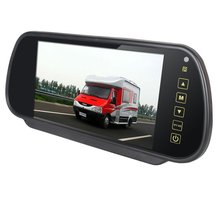 ANSHILONG Car 7 inch TFT LCD Rear View Mirror Monitor 2CH Video Input Touch Button 800*480 Resolution 2024 - buy cheap