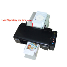 Automatic L800 CD DVD printer PVC card printer with 51pcs tray for CD/DVD Disc Printing Machine 2024 - buy cheap