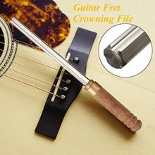 Инструмент для ремонта струнных инструментов 3 в 1 нож для ремонта гитарных краев Fret Crowning File профессиональный инструмент 2024 - купить недорого