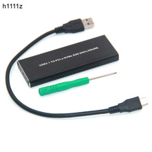NVME PCIE USB3.1 корпус для жесткого диска M.2 на USB 3,1 Тип C M ключ корпус для SSD Внешний корпус для жесткого диска/PCIE корпус для SSD Новинка 2024 - купить недорого