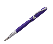 Duke-pluma de Metal púrpura M12, Clip de corazón de amor de calidad, pluma de regalo con caja de regalo, material de oficina, novedad 2024 - compra barato