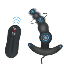 Remote Control Butt Plugs Vibrator Prostate Massage G Spot Anus Stimulation Anal Beads Plug Vibrators Sex Toys For Men Women Gay 2024 - buy cheap