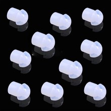 100PCS earphone replacement Silicone Earbud eartip For Motorola Kenwood Icom Baofeng Radio Surveillance Acoustic tube earkits 2024 - buy cheap