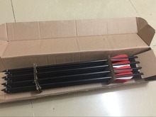 Ballesta de caza con arco, pernos de Ballesta de aluminio de 18 pulgadas, para caza, 12 Uds. 2024 - compra barato