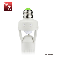 110V 220V PIR Induction Infrared Motion Sensor E27 LED lamp Base Holder + light Control Switch Socket Adapter For 3W - 60W Bulb 2024 - buy cheap