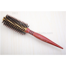 042 3pcs/bag Curly Hair Comb Brand New High Quality Wood Handle Natural Boar Bristle Hair Brush Fluffy Comb Hairdressing Barber 2024 - buy cheap