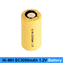 Batería recargable de alta potencia para robot Ni-MH sc3000mah SE, destornillador, 5 uds., Ni MH, Ni CD, 1,2 v, 2000mah, 10c, 15c 2024 - compra barato