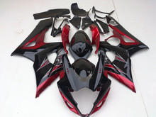 Injection mold Fairing kit for GSXR1000 K5 05 06 GSXR 1000 2005 2006 ABS Red gloss black Fairings set+gifts SE40 2024 - buy cheap