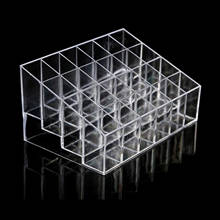 Lipstick Stand Holder Cosmetic Organizer Display Stand Transparent Sundry Storage Mascara Makeup Case Acrylic Storage Box Tool 2024 - buy cheap