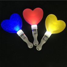 36 flash de led em forma de coração-serve para decoração de festas de aniversário e casamento 2024 - compre barato