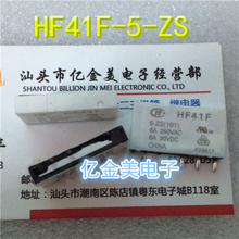 Relé HF41F-5-ZS 5 pinos hf41f 5-zs 5 v hf41f/5-zs 2024 - compre barato