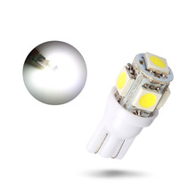 1pcs T10 LED W5W 5050 5SMD 192 168 194 White Lights LED Car Light Wedge Lamp Bulbs Super Bright DC 12V License Plate Light DRL 2024 - buy cheap
