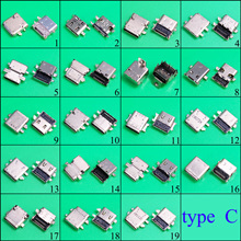 YuXi Replacement repair parts Type C Micro mini USB DC jack Charging Socket Port Connector power dock plug 2024 - buy cheap