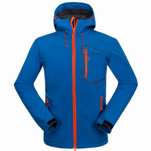 Jaqueta softshell masculina, casaco impermeável de caminhada e montanhismo, jaqueta espessa para o inverno 6014 2024 - compre barato