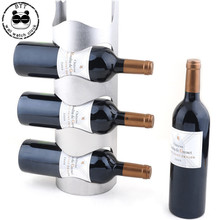 Home Bar Creative Wine Rack Holders Wine Bottle Display on Wall Stand Rack Suspension Storage Organizer 2024 - buy cheap