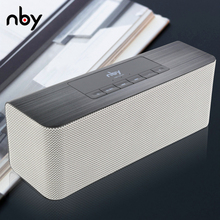 Altavoz Bluetooth NBY-5540, reproductor de música inalámbrico portátil con sonido estéreo, Subwoofer, columna de 10W, compatible con TF, FM, para teléfono 2024 - compra barato