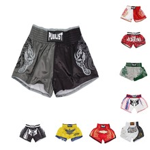 2019 nuevo MMA pantalones cortos de compresión de los hombres pantalones de boxeo Muay Thai entrenamiento medias Crossfit correr Jogging ajuste seco elástico pantalones cortos 24TP 2024 - compra barato