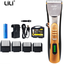 Professional Electric Hair Clipper Beard Clippers Quality Rechargeable Hair Trimmer Shaver Hair Cutting Machine Trimer for men 2024 - buy cheap