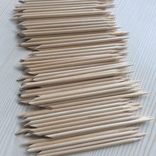Useful Nail Brush 50/100pcs/bag Nail Art Wood Sticks For Nail Art Decorations Cuticle Pusher Remover Pedicure Manicure ToolS 2024 - buy cheap