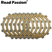 Road Passion 7pcs Motorcycle Clutch Friction Plates Kit For Kawasaki KDX125 KDX200 KL250 KLX250 R S SF KLX250ES KLX250SR KLX300R 2024 - buy cheap