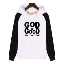 God Is Good All the Time Christian Hoodies fashion men women Sweatshirt Streetwear Thick Hoodie Tracksuit Sportswear GA923 2024 - buy cheap