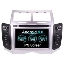 Android 9.0 Car DVD Stereo Multimedia Headunit for TOYOTA YARIS 2005-2011 Auto PC Radio GPS Navigation Video Audio 4G RAM 32G 2024 - buy cheap