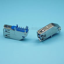 10pcs usb3.0 side insert female socket 3.0 usb female connector 2024 - buy cheap