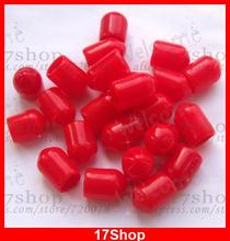 200PCS SMA Plastic Protection covers Dust cap Red for RF SMA female connector 2024 - buy cheap