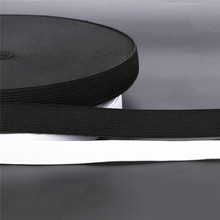 5yards/bag Black/White Flat Thin Wide Elastic Rubber Band Clothing Accessories Nylon Webbing Garment Sewing Accessories 2024 - buy cheap