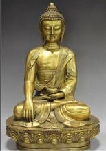 Copper Statue Chinese Buddhism Temple Brass Copper Sakyamuni Tathagata Amitabha Buddha Statue 2024 - buy cheap