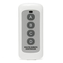 433 МГц 4 кнопки EV1527 код пульт дистанционного управления RF передатчик беспроводной ключ для умного дома открывалка двери гаража (без батареи) 2024 - купить недорого