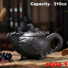 Authentic yixing teapot dragon and horse tea pot big capacity Chinese Zodiac teapot handicraft  tea set kettle kung fu teapot 2024 - buy cheap