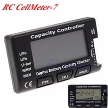 AIMOMETER RC CellMeter-7 Digital Battery Capacity Checker F LiPo LiFe Li-ion Nicd NiMH 2024 - buy cheap