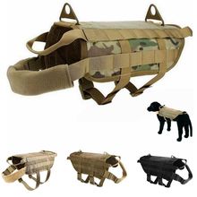 Tactical Service Dog Vest Military Training Hunting Combat Army Vest K9 Service Dog Patrol Clothing Harness Molle Tactical Gear 2024 - buy cheap