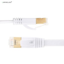 Плоский Ethernet-кабель RJ45 600 МГц, 15 м/20 м/30 м/CAT7, для ПК и ноутбуков 2024 - купить недорого
