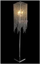 Free Shipping Modern Popular Crystal Floor Lamp, Chrome Floor Stand lighting Meerosee stand lighting FL10008 2024 - buy cheap