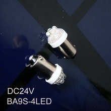 Lâmpada de led de alta qualidade ba9s 24v, led ba9s 24v, luz indicadora de led, lâmpadas de piloto ba9s 24v, luzes de sinalização de led com 10 tamanhos, frete grátis 2024 - compre barato