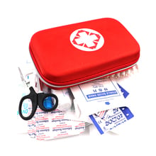Kit de primeros auxilios portátil, Mini bolsa médica para viaje en coche, caja de primeros auxilios de emergencia/bolsa, suministros médicos para el hogar 2024 - compra barato