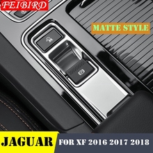 For Jaguar XF 2016 2017 2018 P Stalls Electronic Hand Brake Parking Molding Garnish Frame Cover Trim ABS Matte / Carbon Fiber 2024 - buy cheap