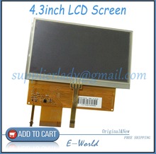 Оригинальный и новый ЖК-экран 4,3 дюйма с сенсорным экраном LQ043T3DX02 LQ043T3DX LQ043T3 Бесплатная доставка 2024 - купить недорого