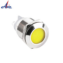 22mm LED Metal Indicator Light Flat Round Signal Lamp 3V 6V 12V 24V 220v 22mm IP67 Waterproof LED Metal Indicator Lamp Light 2024 - buy cheap