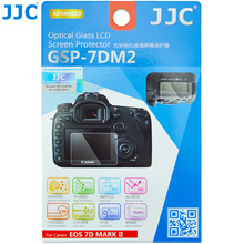 JJC For CANON EOS 7D MARK II 0.01" Ultra-thin Optical Glass Protector LCD Screen Camera Cover 2024 - купить недорого