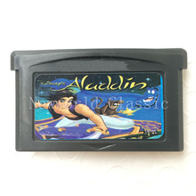 Aladdin Для 32-битной игровой консоли, картридж для видеоигр, карта, английский язык 2024 - купить недорого