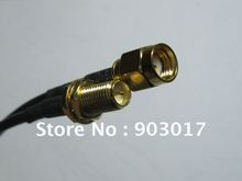 1 M Antenna RP-SMA Coaxial Cable for WiFi Router 1 pcs per lot hot sale 2024 - buy cheap