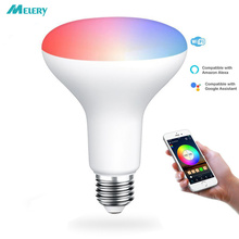 WIFI Smart LED Light Bulbs E27 8W R95 Equal 80W Reflector RGB White Color Mood  Homekit Works with Alexa and Google Home 2024 - buy cheap