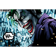 Pintura de diamante artesanal "Crazy Laugh Joker's", bordado de diamantes de imitación, punto de cruz, mosaico, decoración artesanal para el hogar, regalo GT 2024 - compra barato